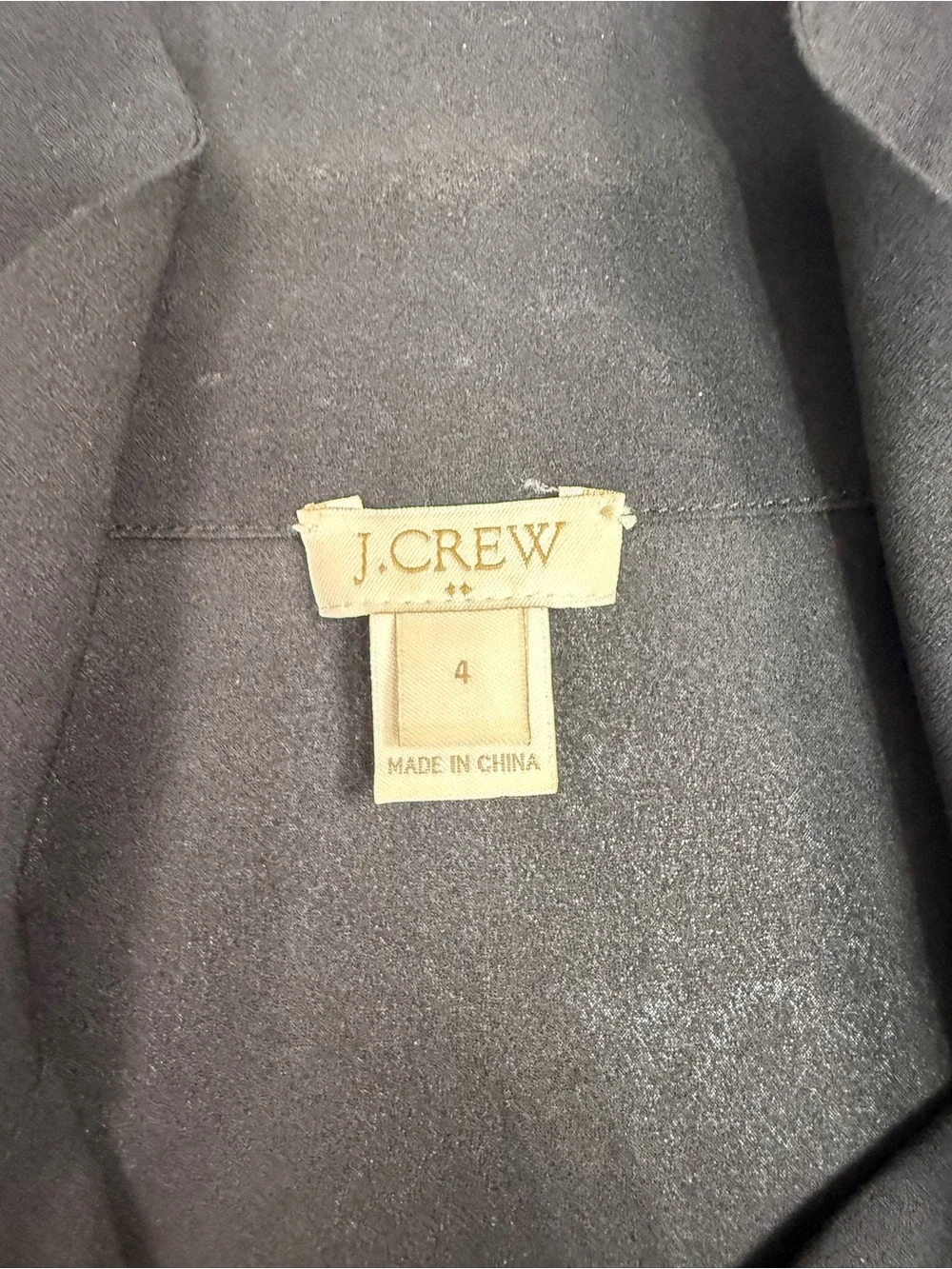 J. Crew sleeveless black